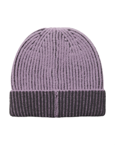 Woodbird - WBYeti Plated Beanie - Violet Slate Blue